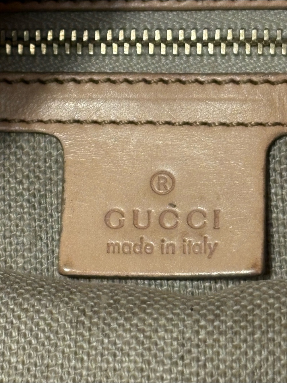 GUCCI FLORA “Jackie O” canvas hobo bag. - Picture 6 of 9